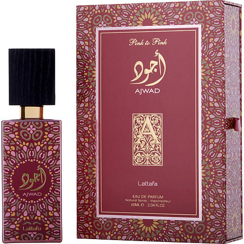 Lattafa Lattafa Ajwad Pink To Pink Eau De Parfum Spray 2 Oz For Unisex