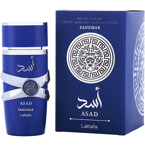 Lattafalattafa Asad Zanzibareau De Parfum Spray 3.4 Oz