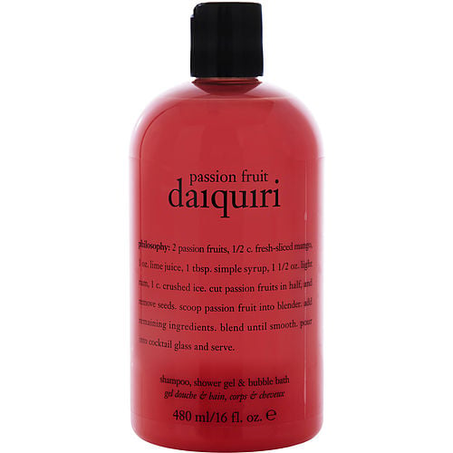 Philosophyphilosophypassion Fruit Daiquiri Shampoo, Shower Gel & Bubble Bath --480Ml/16Oz