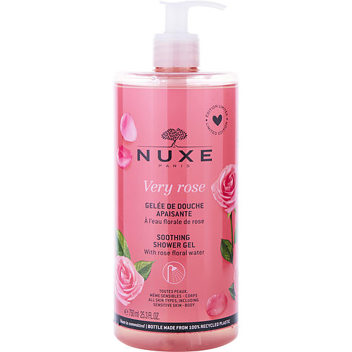 Nuxe Nuxe Very Rose Soothing Shower Gel --750Ml/25.3Oz For Women