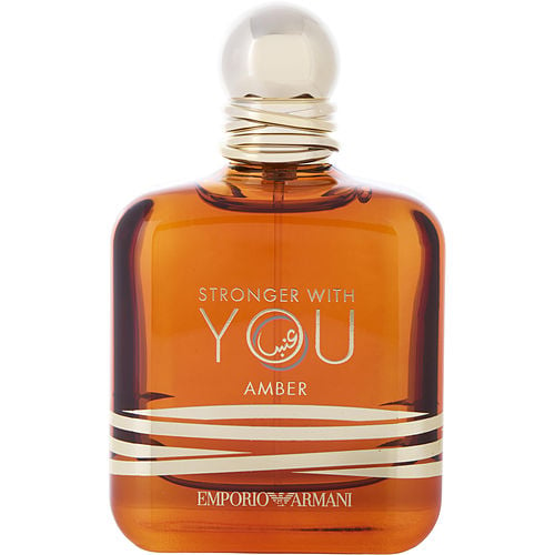 Giorgio Armani Emporio Armani Stronger With You Amber Eau De Parfum Spray 3.4 Oz *Tester For Unisex