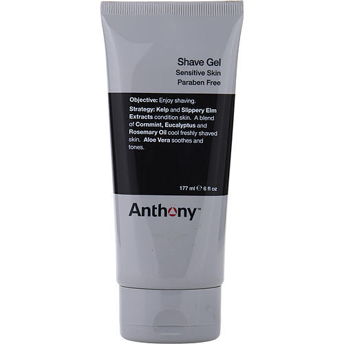 Anthony Anthony Shave Gel With Kelp And Slippery Elm Extracts--177Ml/6Oz