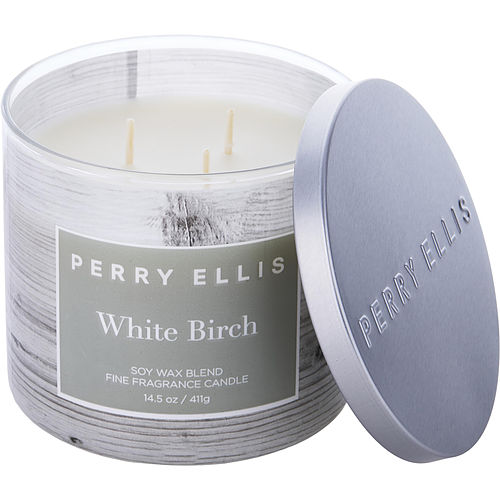 Perry Ellis Perry Ellis White Birch Scented Candle 14.5 Oz For Unisex