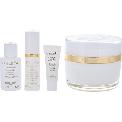 Sisleysisleysisleya L'Integral Anti-Age Discovery Program: Sisleya L'Integral Anti-Age 1.7Oz + Sisleya Essential Skin Care Lotion 0.5Oz + Sisleya L'Integral Anti-Age Anti-Wrinkle Concentrated Serum 0.2Oz + Eye And Lip Contour Cream 0.07Oz --4Pcs