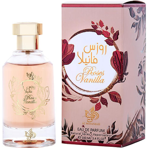 Al Wataniahal Wataniah Roses Vanillaeau De Parfum Spray 3.4 Oz