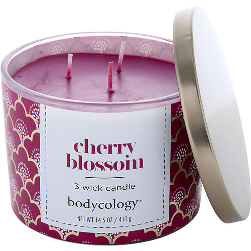 Bodycologybodycology Cherry Blossom3 Wick Candle 14.5 Oz