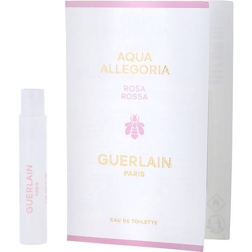 Guerlain Aqua Allegoria Rosa Rossa Edt Spray Vial On Card For Women