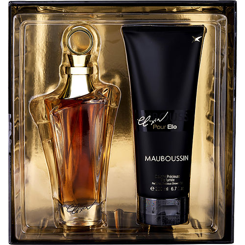 Mauboussin Mauboussin Elixir Pour Elle Eau De Parfum Spray 3.4 Oz & Shower Gel 6.7 Oz For Women