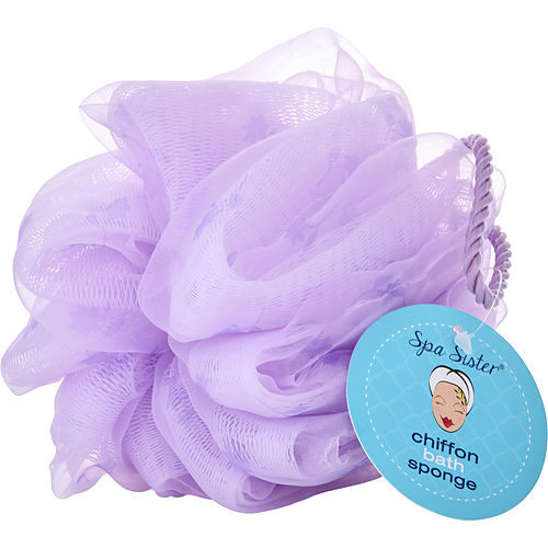 Spa Accessoriesspa Accessorieschiffon Dreamy Bath Sponge - Lavender/Flowers