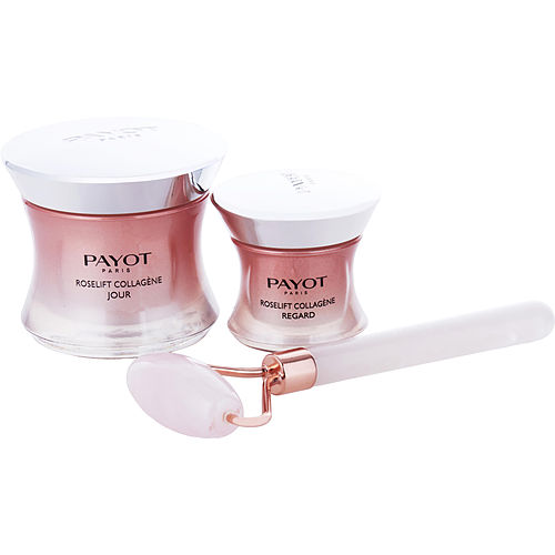 Payotpayotroselift Collagene Set: Roselift Collagene Jour 50Ml + Roselift Collagene Patch Regard 15Ml + Mini Roller --3Pcs