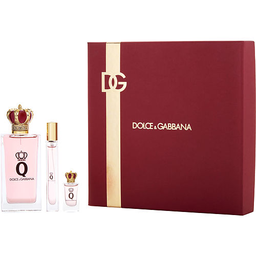 Dolce & Gabbanadolce & Gabbana Qeau De Parfum Spray 3.4 Oz & Eau De Parfum Spray 0.34 Oz Mini & Eau De Parfum 0.17 Oz Mini