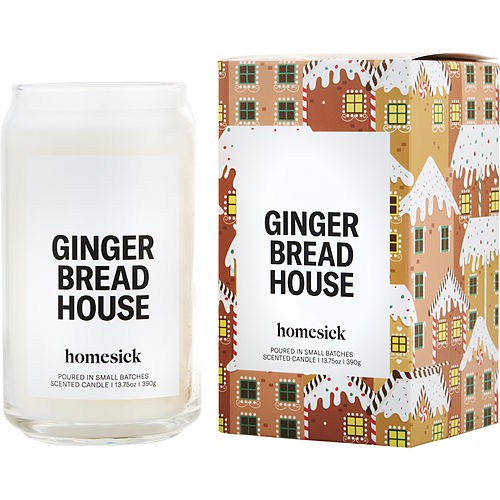 Homesickhomesick Gingerbread Housescented Candle 13.75 Oz