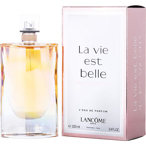 Lancomela Vie Est Belle Soleil Crystall'Eau De Parfum Spray 3.4 Oz (Unboxed)