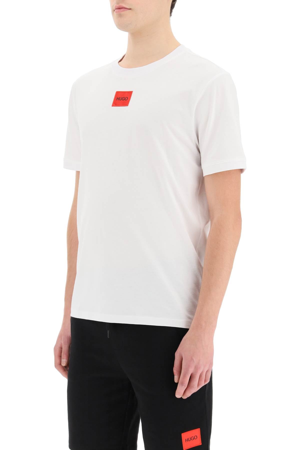 Hugo logo patch t-shirt