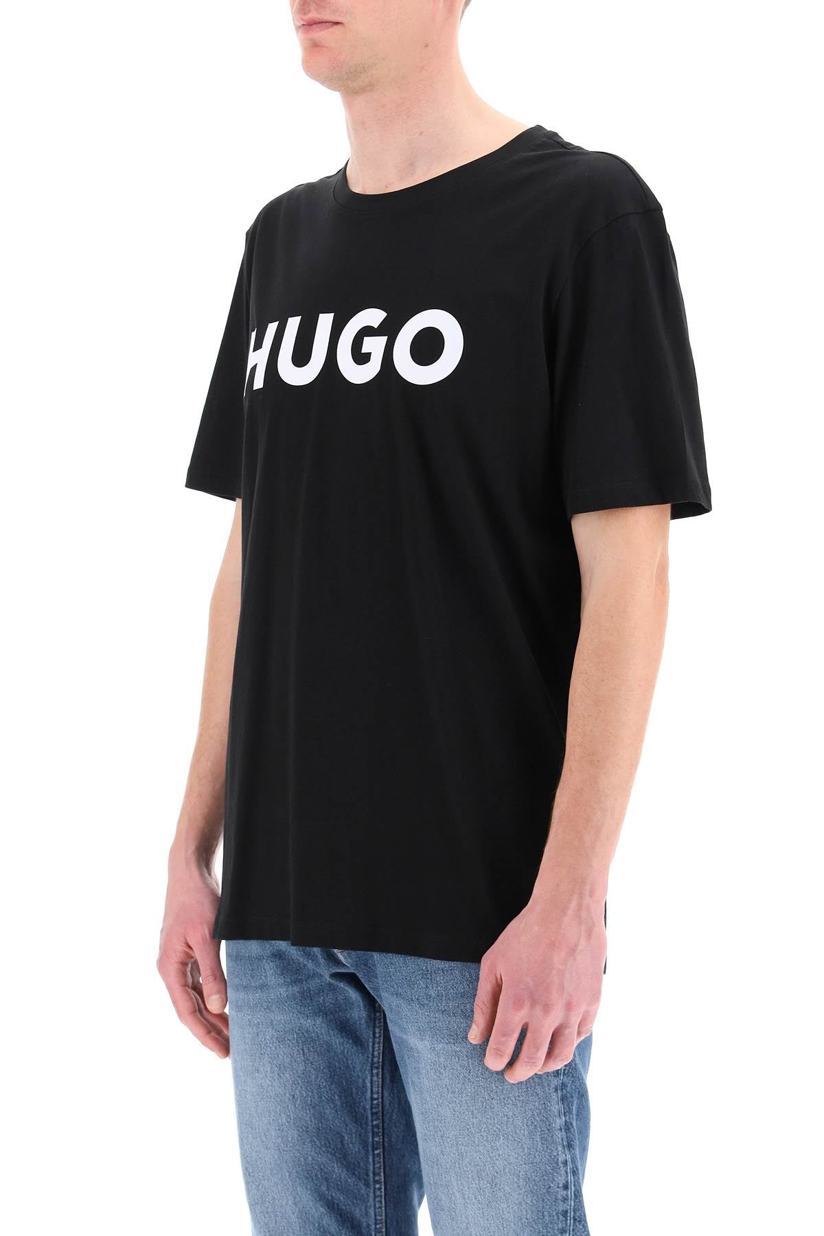 Hugo regular fit logo t-shirt