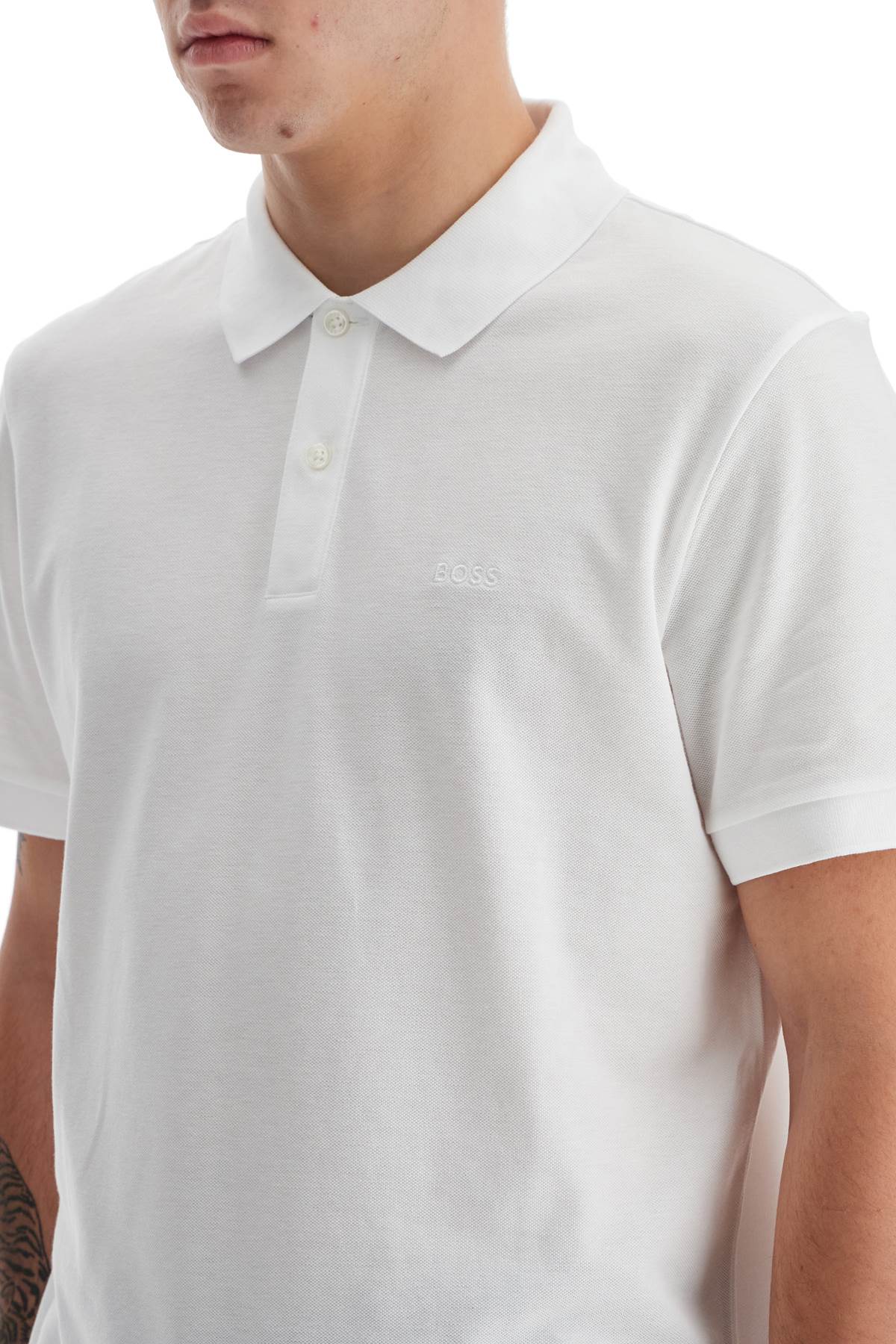 Boss organic cotton pallas polo shirt