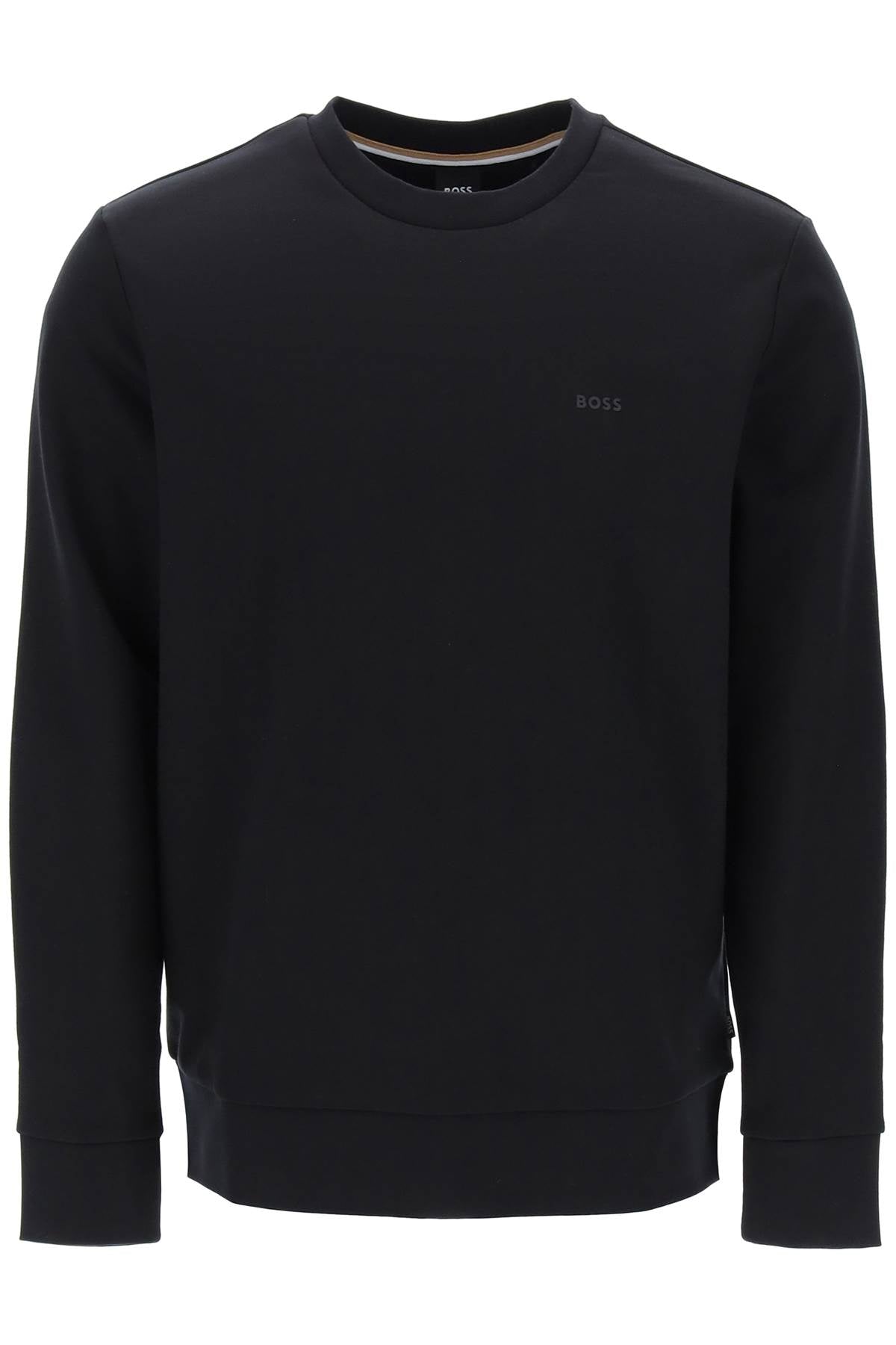 Boss Boss french terry crewneck sweatshirt