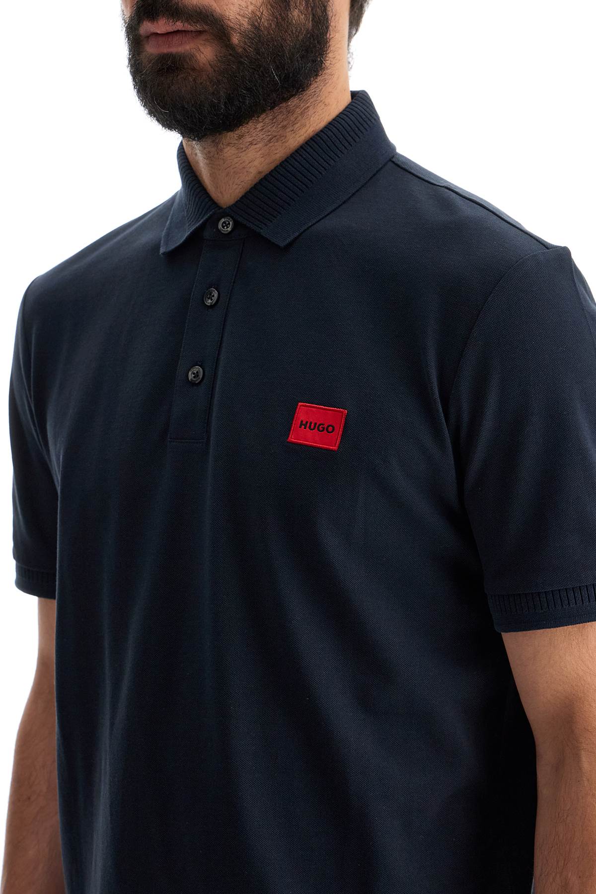 Hugo polo shirt with logo label