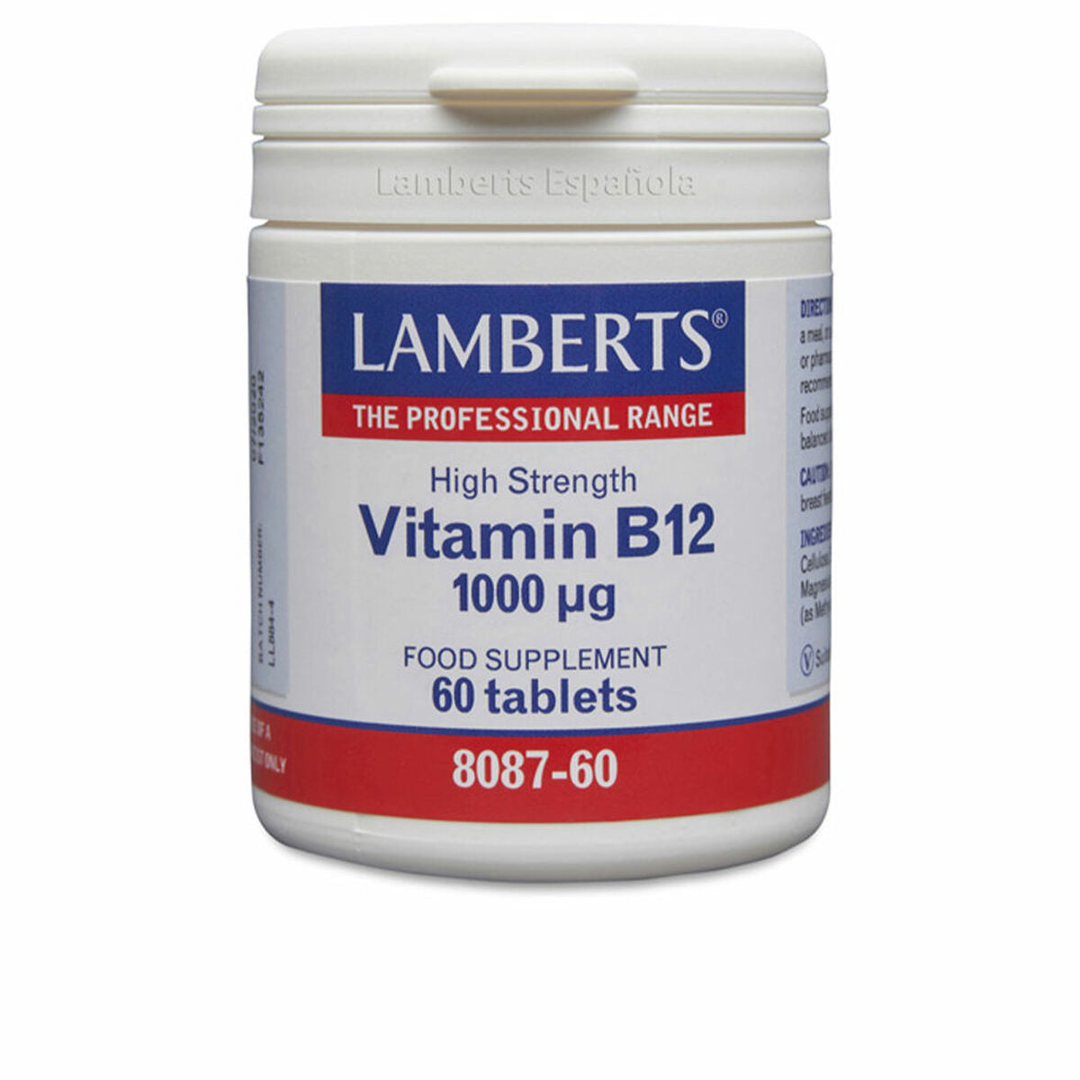 Digestive supplement Lamberts Vitamin B12 60 Units