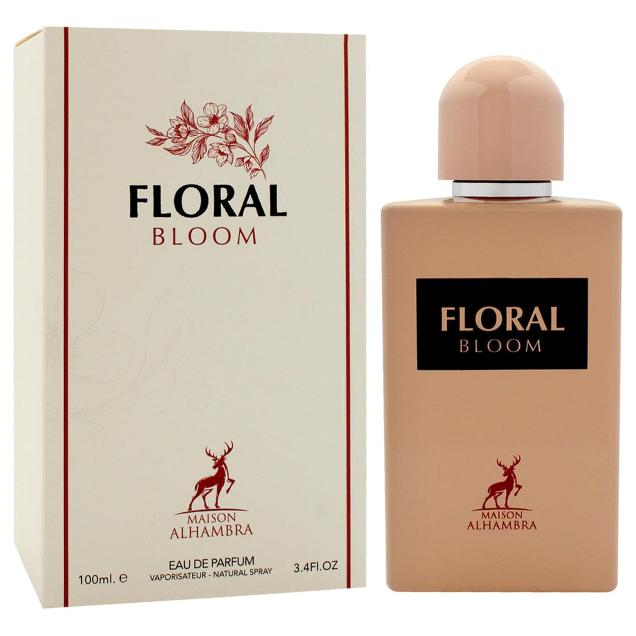 MAISON ALHAMBRA FLORAL BLOOM EDP 3.4 W-2