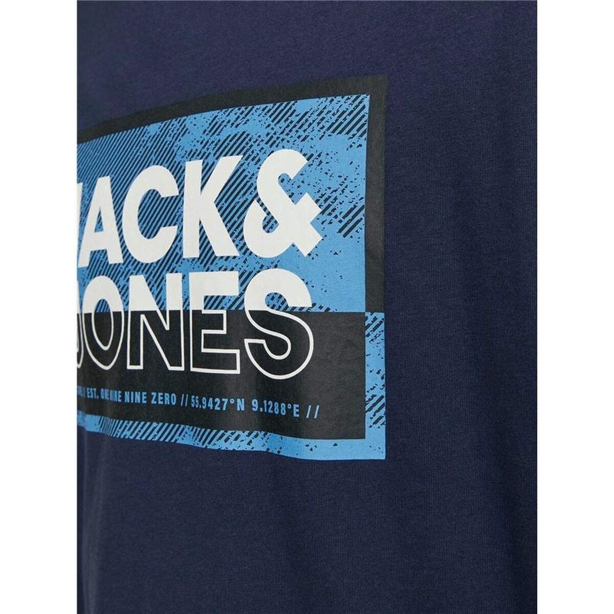 Men’s Short Sleeve T-Shirt Jack & Jones logan Blue Men