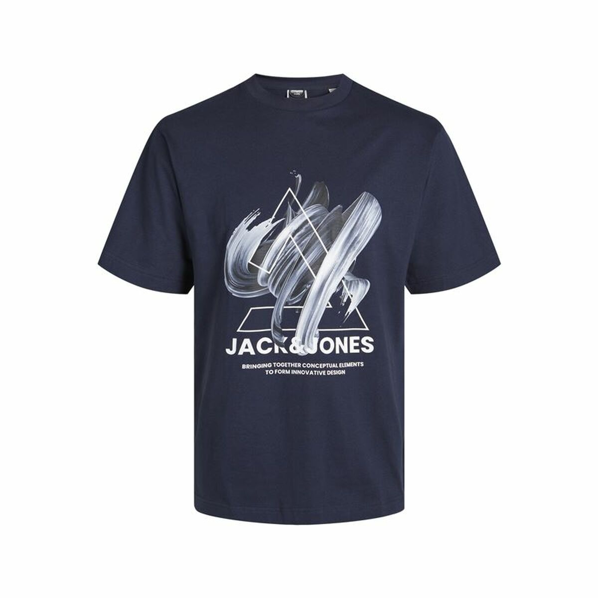 Children’s Short Sleeve T-Shirt Jack & Jones Jcotint Tee Ss Blue