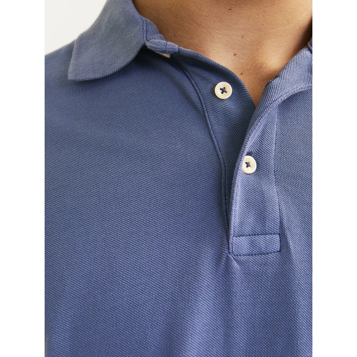 Men’s Short Sleeve Polo Shirt Jack & Jones JPRBLUWILLIAM  12257315 Blue