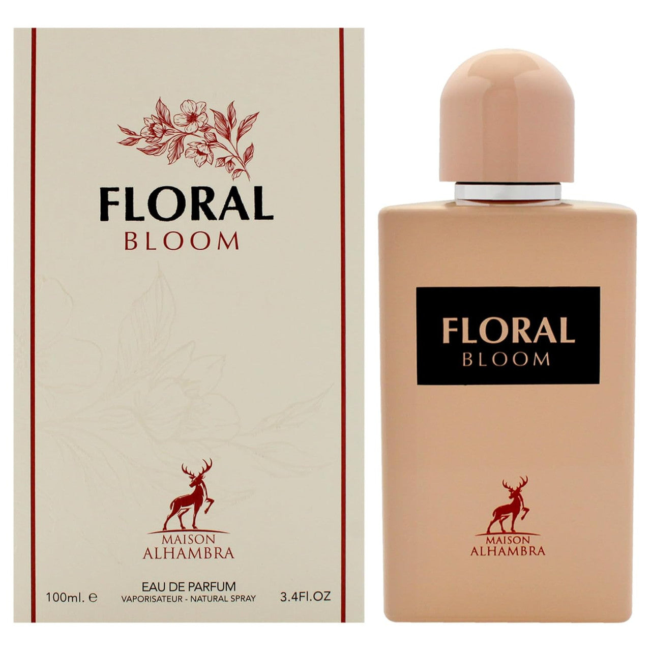 MAISON ALHAMBRA FLORAL BLOOM EDP 3.4 W-0