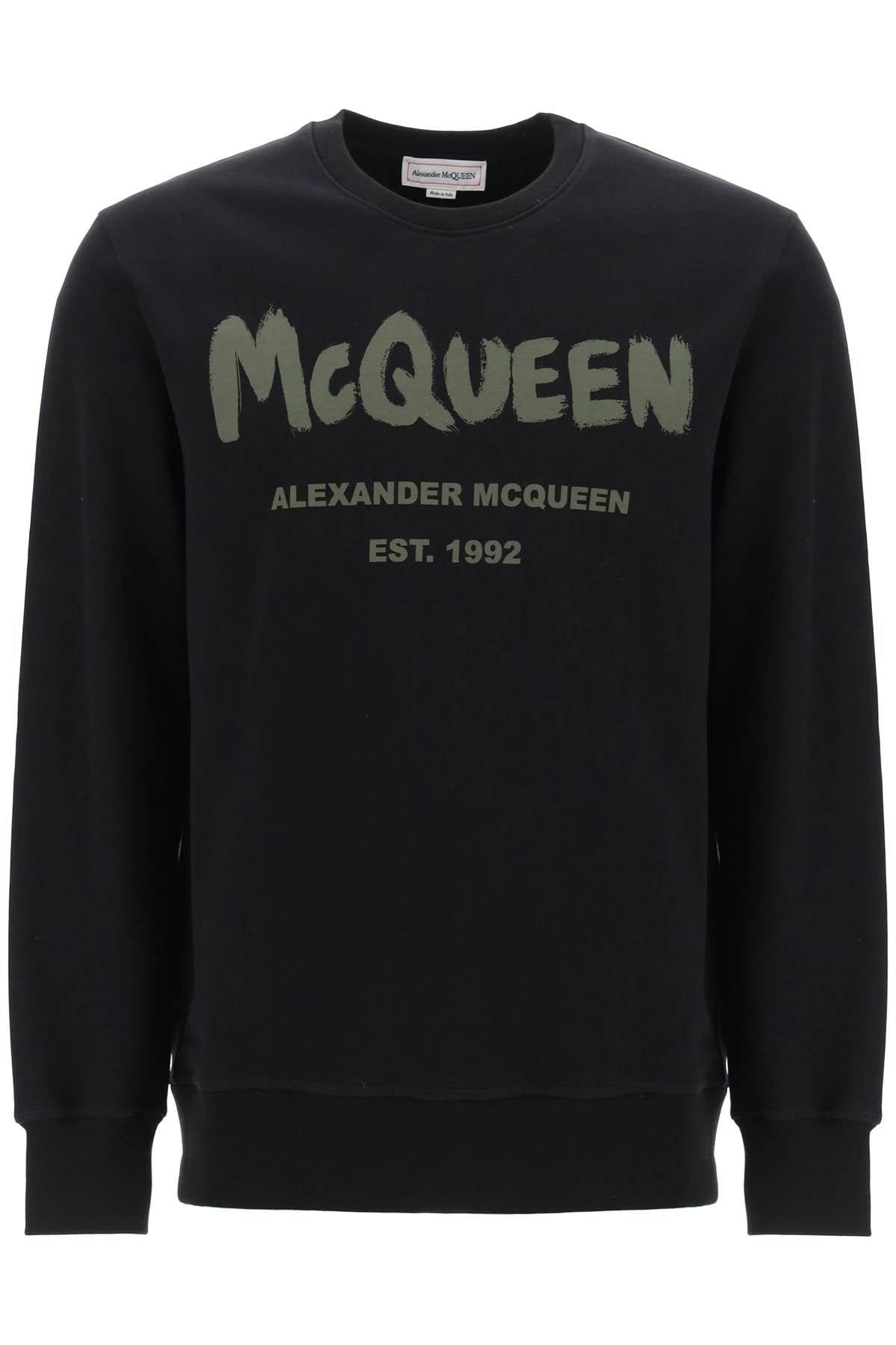 Alexander Mcqueen mcqueen graffiti sweatshirt