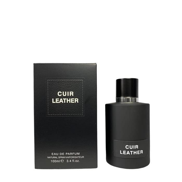 FRAGRANCE WORLD CUIR LEATHER EDP 3.4 U-0