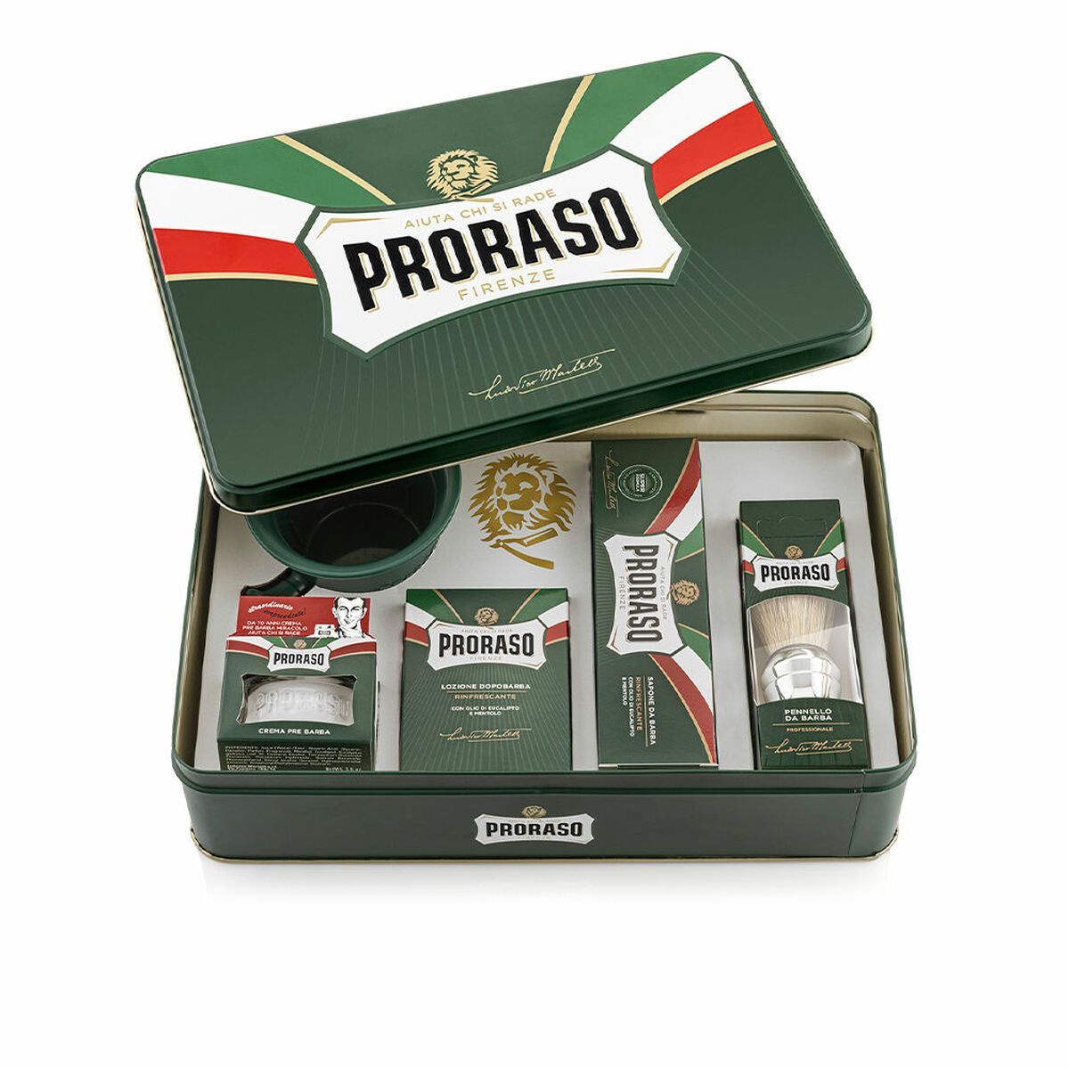 Shaving Set Proraso Rinfrescante Lote 6 Pieces