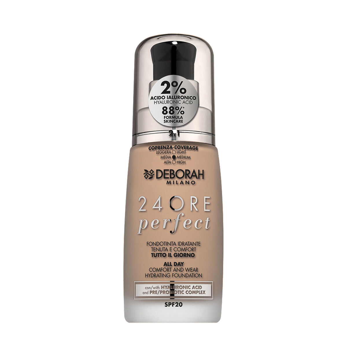 Crème Make-up Base Deborah 4ORE PERFECT Nº 2.1