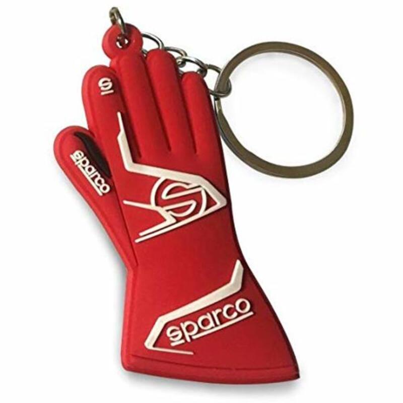 Schlüsselanhänger Sparco Handschuh Rot 10 Stück