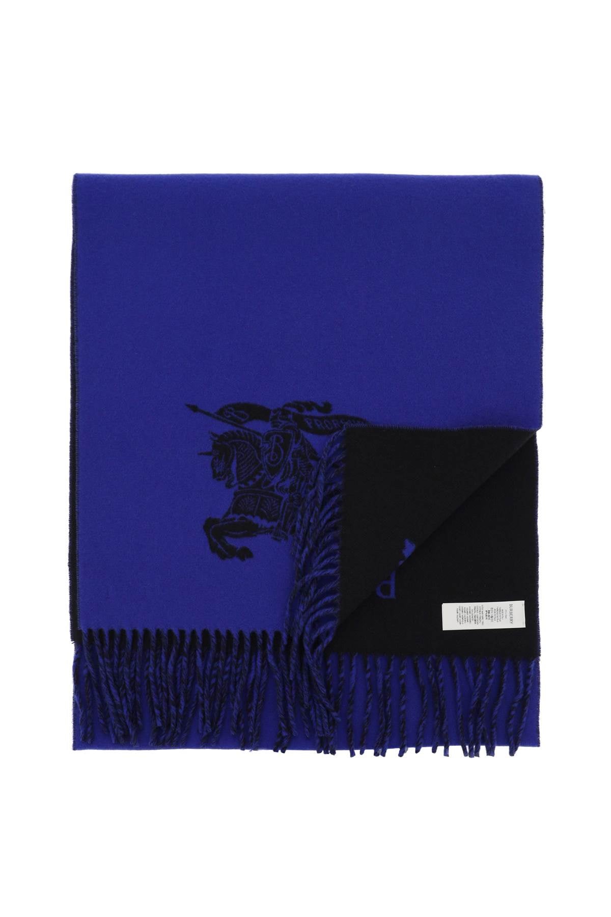 Burberry Burberry reversible cashmere scarf with ekd