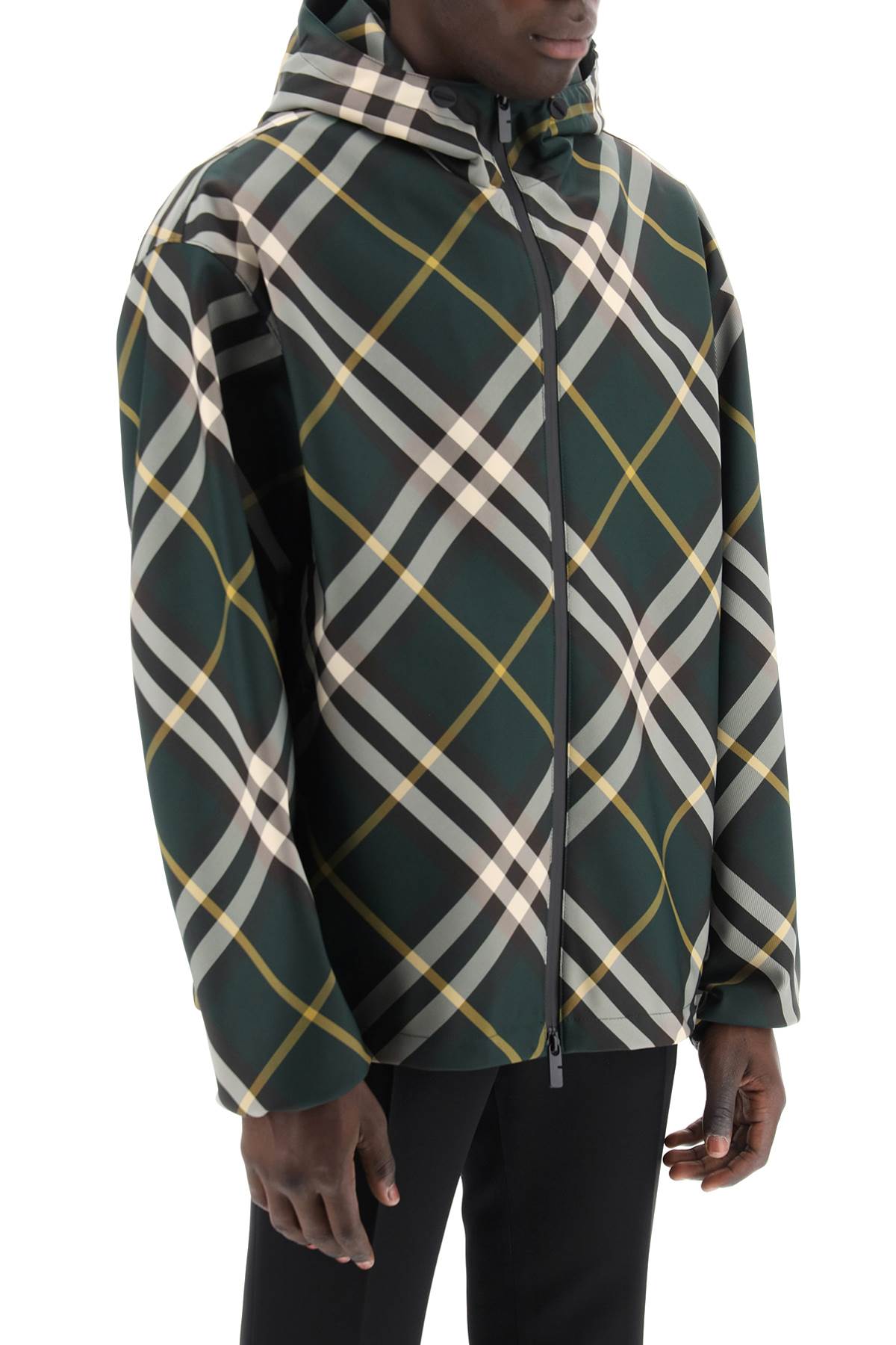 Burberry Burberry ered hooded jacket