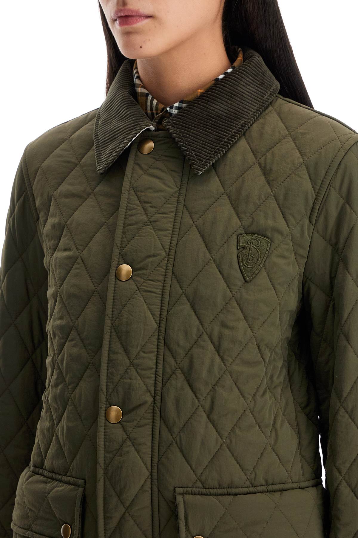 Burberry quilted nylon jacket