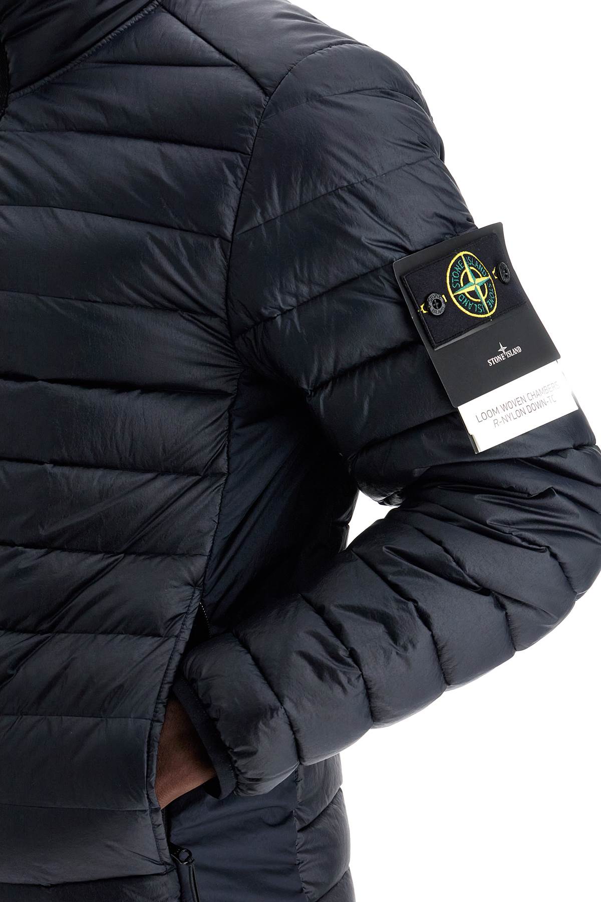 Stone Island lightweight loom woven chambers r-n