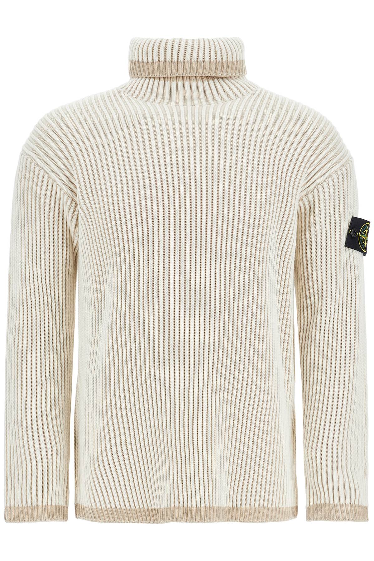 Stone Island ribbed woolen dolcevita