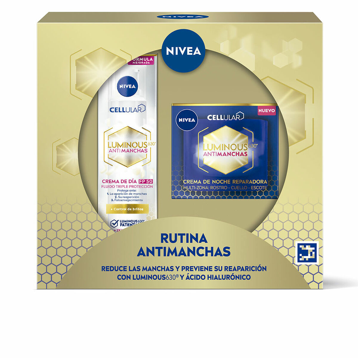 Cosmetic Set Nivea LUMINOUS 630º 2 Pieces