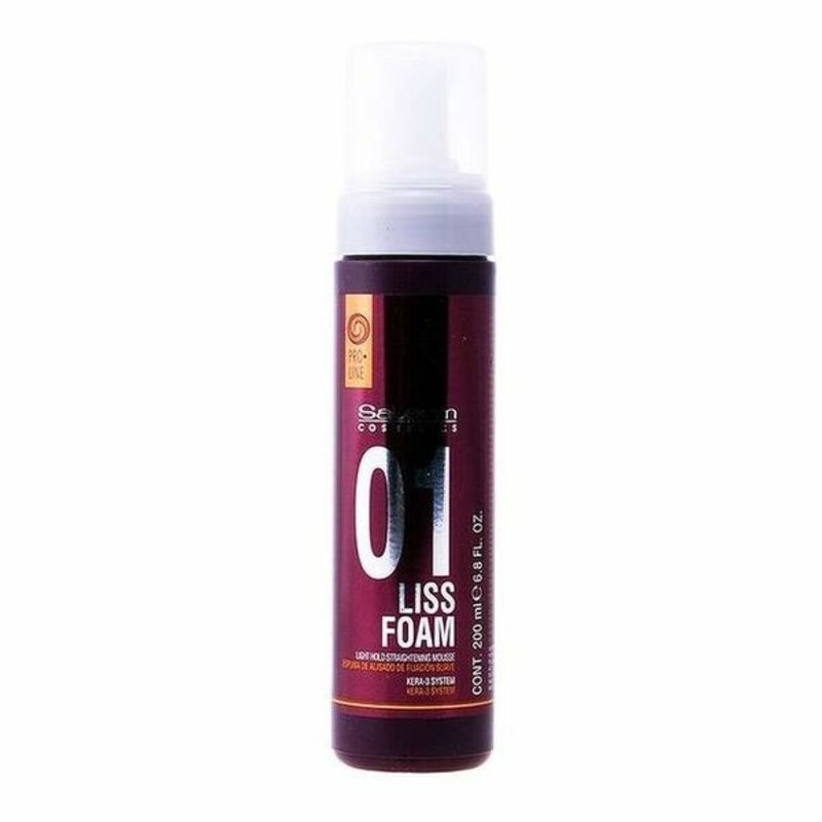 Hair Straightening Cream Liss Foam Salerm 973-38775 (200 ml) 200 ml
