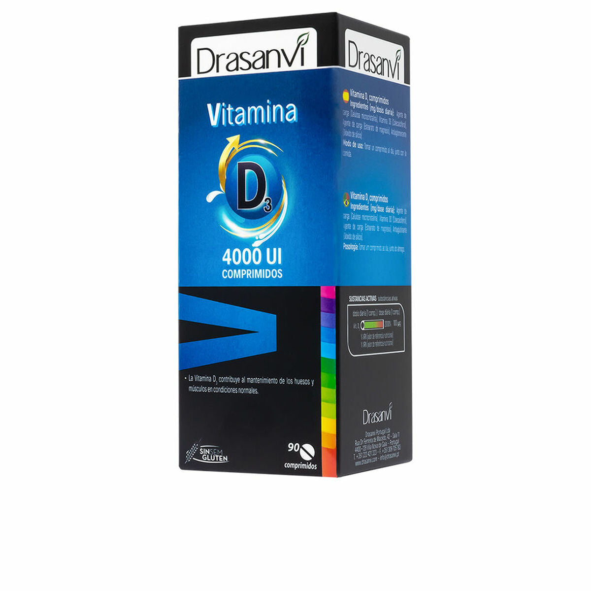Vitamin D3 Drasanvi 4000 UI Tablets 90Units