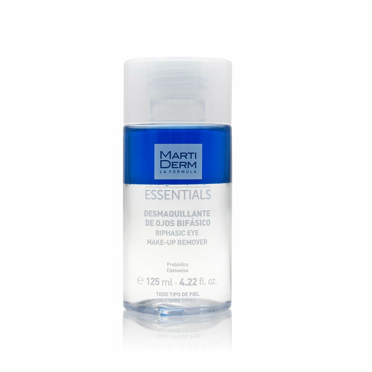 Eye Make Up Remover Martiderm Essentials 125 ml Two-Phase