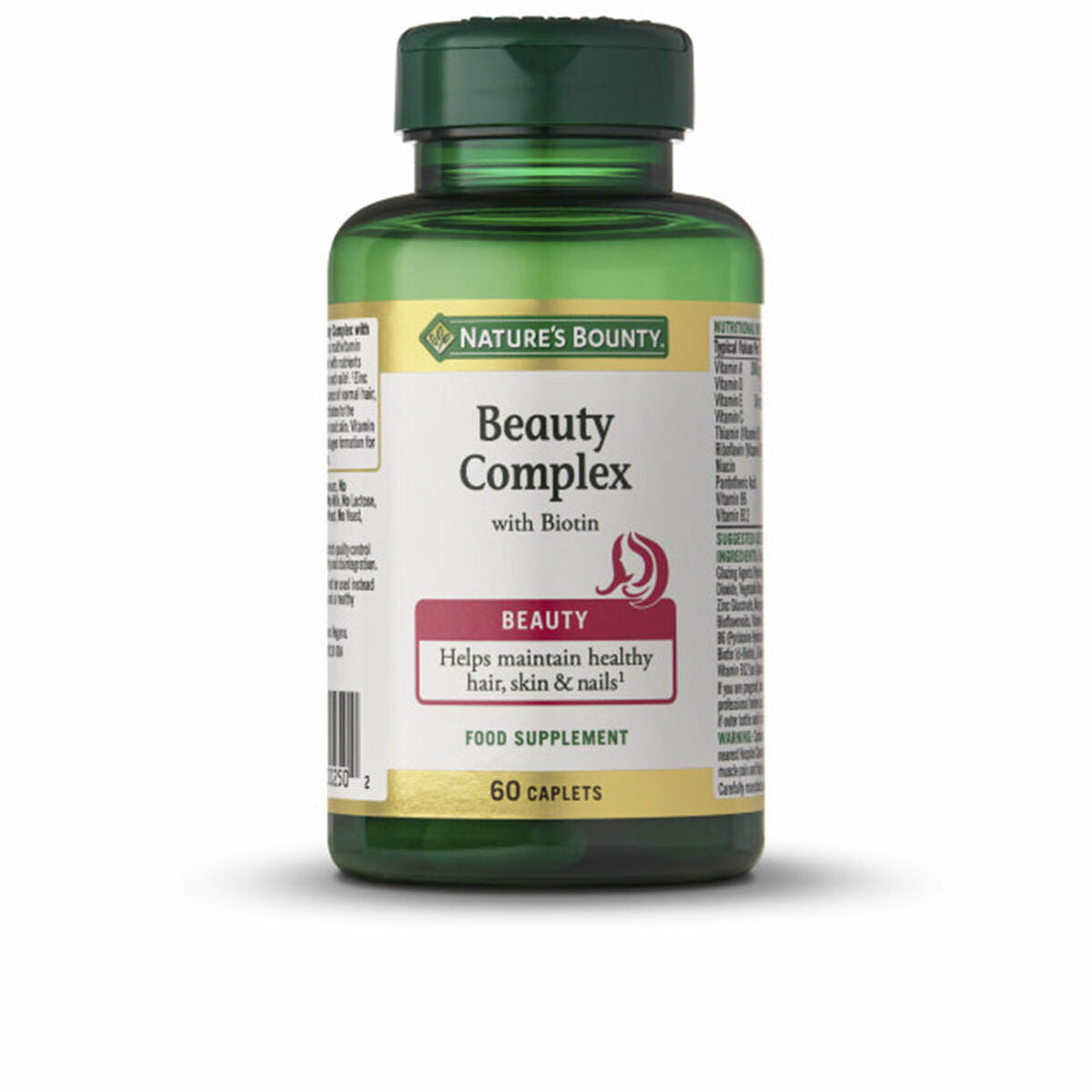 Vitamin B7 Nature's Bounty Beauty Complex Biotin 60 Units