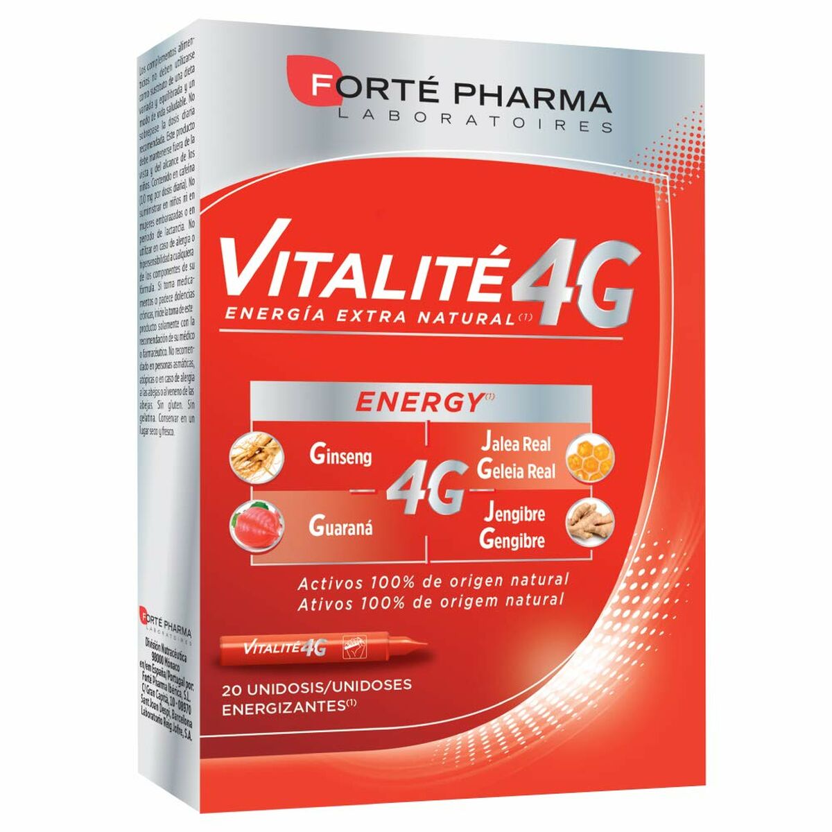 Multivitamin Forté Pharma VItalité 4G 20 Units