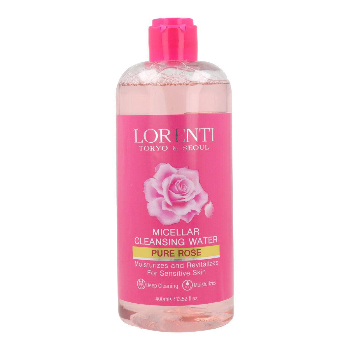 Micellar Water Lorenti Makeup Remover Rose 400 ml