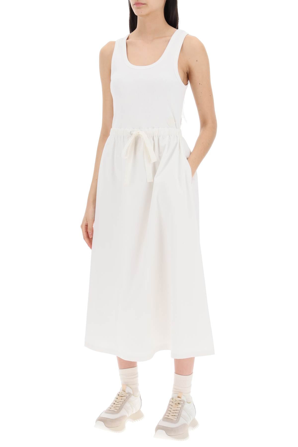 Moncler two-tone midi dress