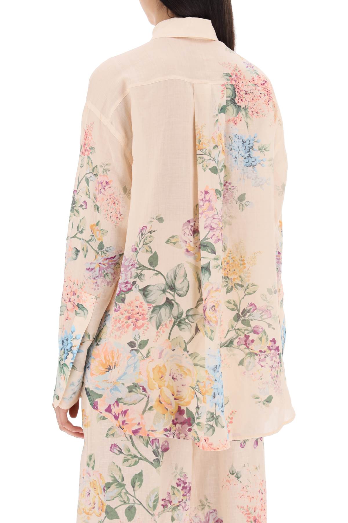 Zimmermann floral halliday shirt