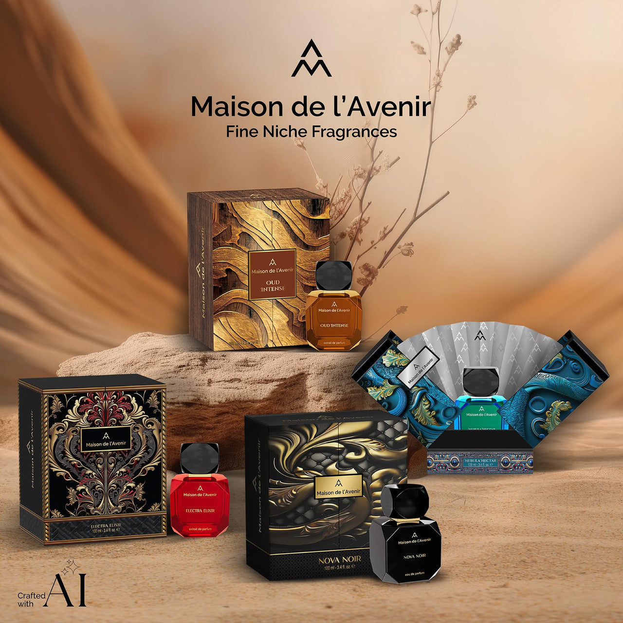 MAISON DE L'AVENIR OUD INTENSE EDP 3.4 U-6