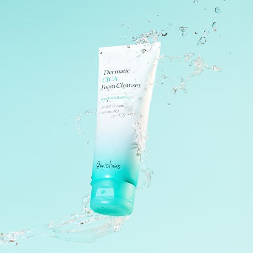 9wishes Dermatic CICA Foam Cleanser 150ml - JOSEPH BEAUTY