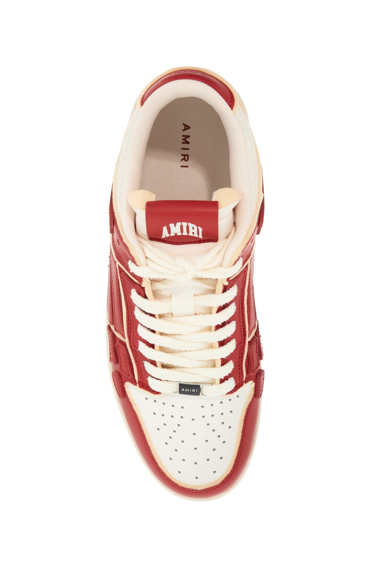 Amiri Amiri collegiate skel top low sneakers